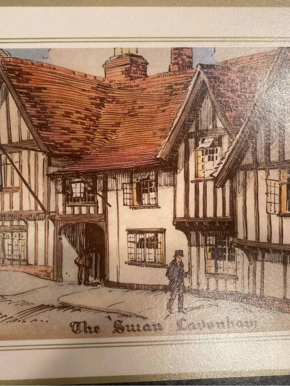 Pimpernel UK English vintage placemats  historic pubs